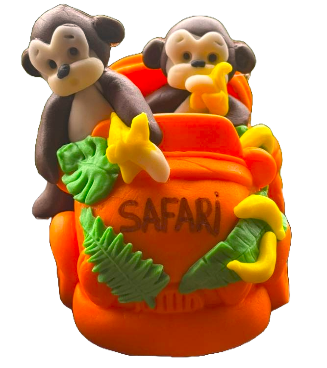Decoratiune din pasta de zahar, Safari Decoratiuni din Pasta de Zahar Naty Shop