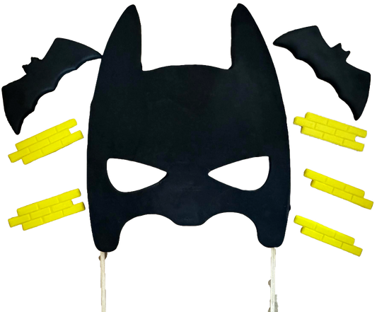 Set 8 decoratiuni comestibile din zahar, Batman