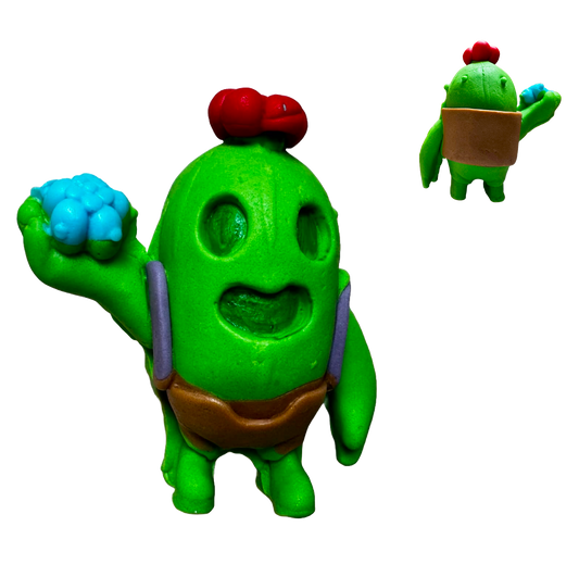 Decoratiune comestibila din zahar, Brawl Stars Decoratiuni din Pasta de Zahar Nati Shop